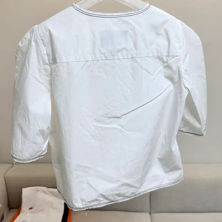 [BUNJANG] Recto Stitch Blouse / Recto 렉토 스티치 셔츠 블라우스