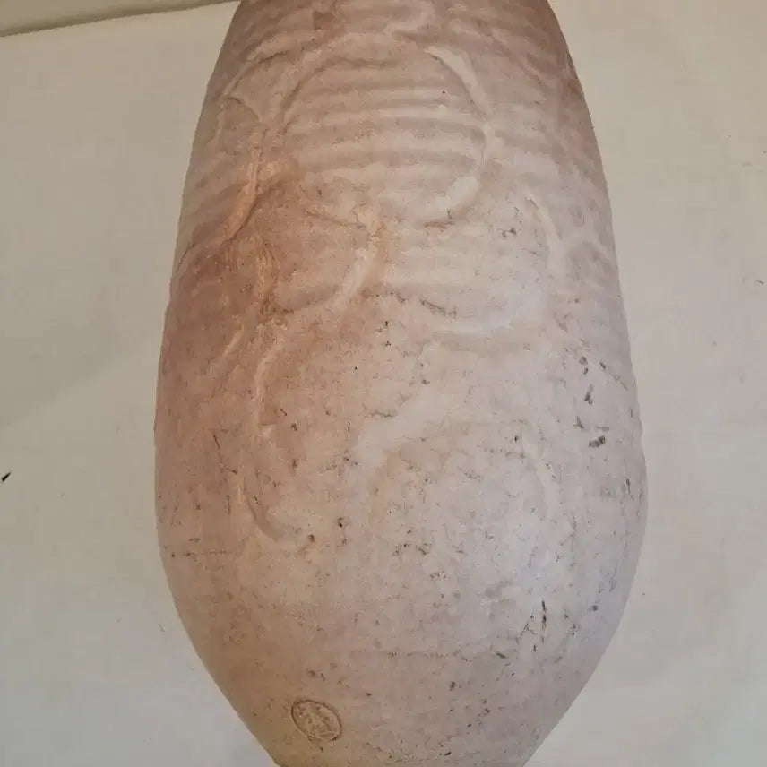 [BUNJANG] Buncheong Ware with Fish and Wave Pattern Vase / 고미술의 멋, 분청사기 조화어문입니다