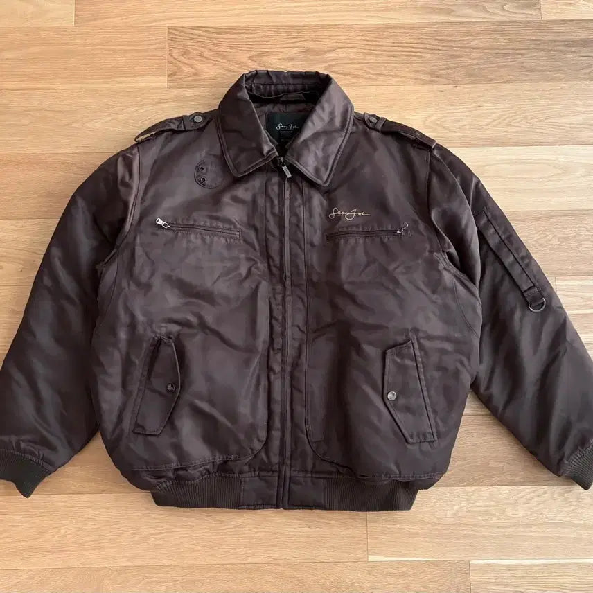 [BUNJANG] Sean John Bomber Blouson Padded Flight Jacket XL / 션존 sean john 봄버 블루종 패딩 항공 자켓 XL