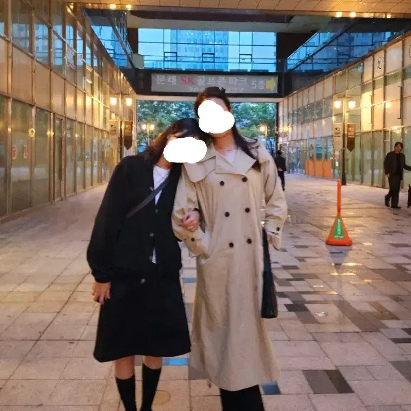 [BUNJANG] RED.J Beige Trench Coat / (클리닝완료)베이지 트렌치코트