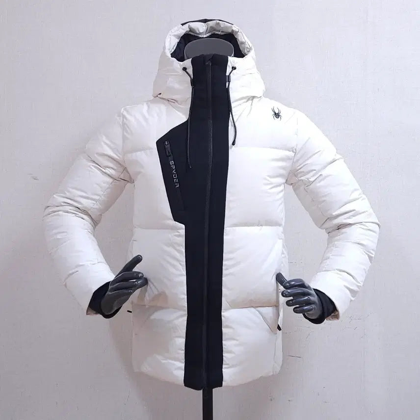 [BUNJANG] Spyder White Padded Jumper / Spyder 스파이더 화이트 패딩 점퍼