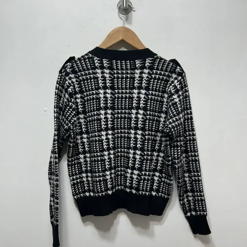 [BUNJANG] studio.AG Houndstooth Cardigan / studio.AG 하운드투스 가디건