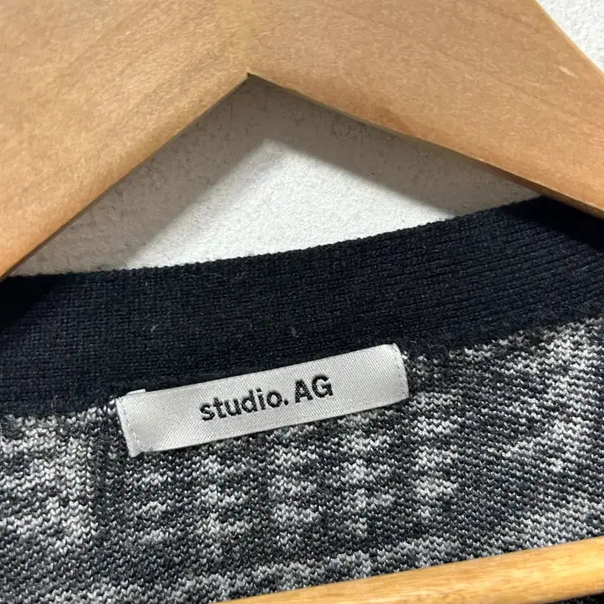 [BUNJANG] studio.AG Houndstooth Cardigan / studio.AG 하운드투스 가디건