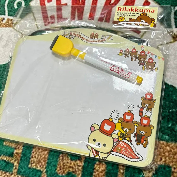 [BUNJANG] San-X Rilakkuma Whiteboard / 고전문구 산엑스 리락쿠마 화이트 보드