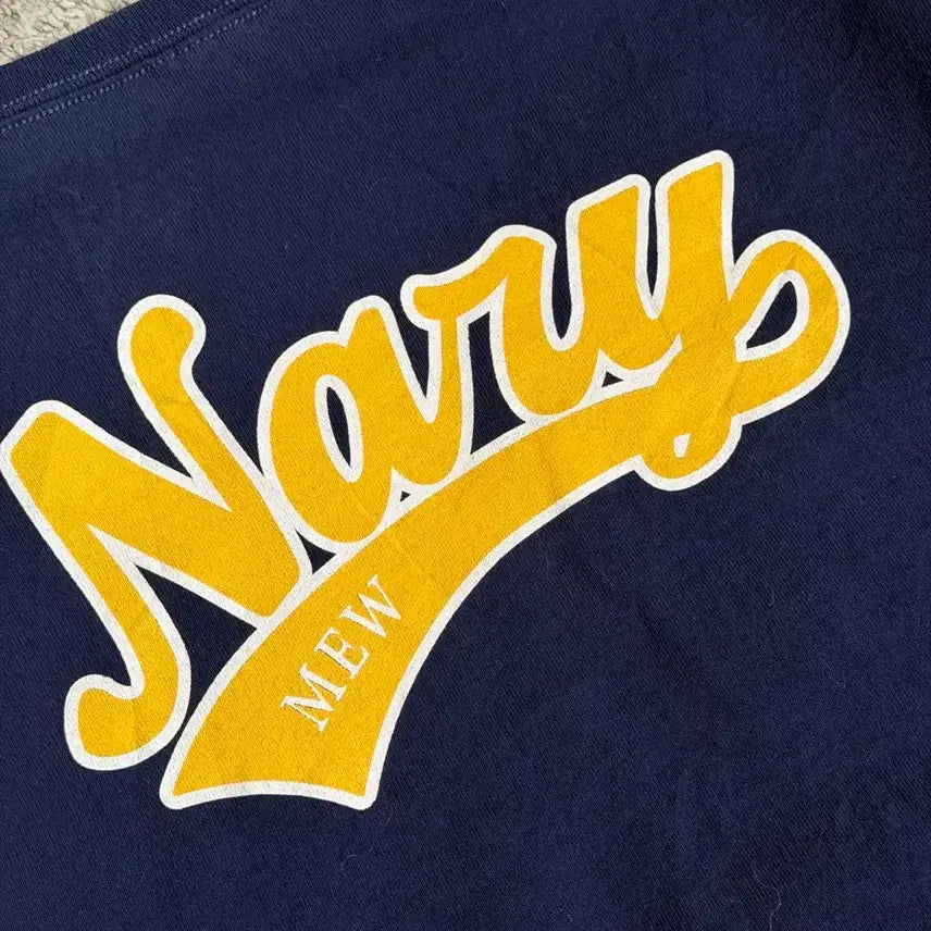 [BUNJANG] Russell Athletic Navy Sweatshirt / 러셀 스웻셔츠 made in Honduras