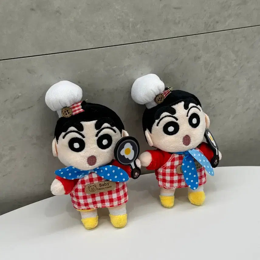 [BUNJANG] Crayon Shin-chan Chef Keyring / 짱구 요리사 키링