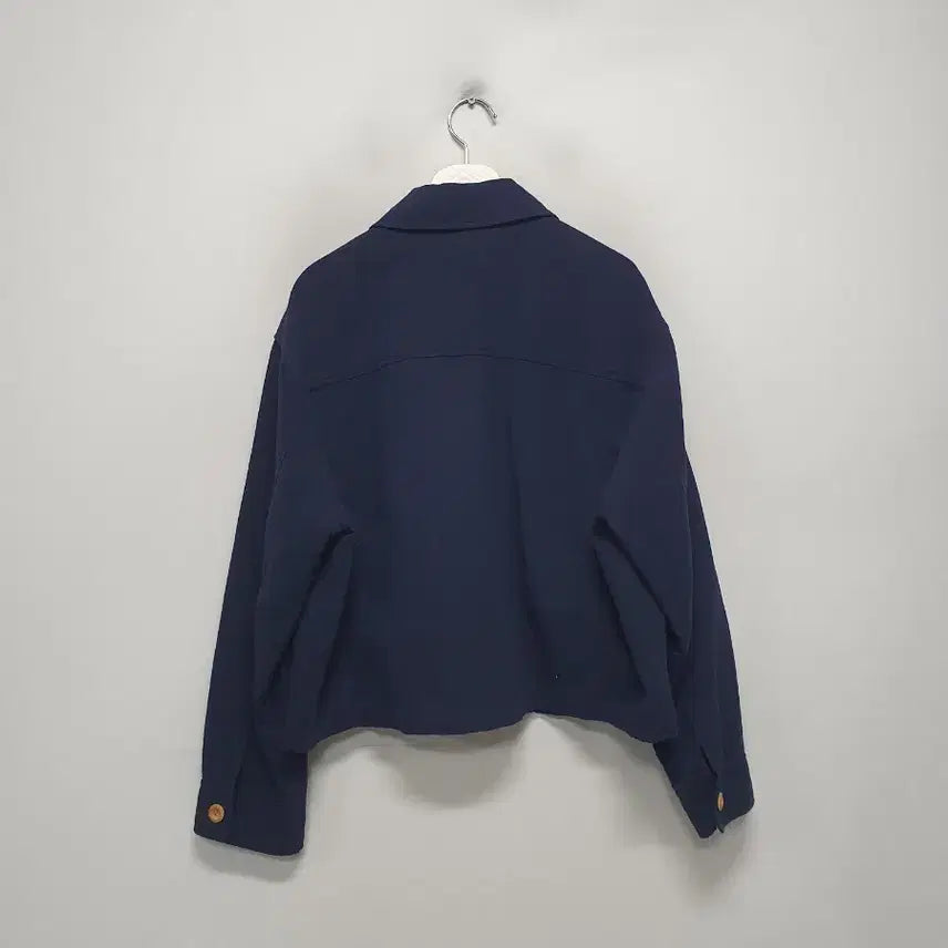 [BUNJANG] Studio Tomboy Navy Blouson Jacket / 스튜디오 톰보이 네이비 블루종 자켓
