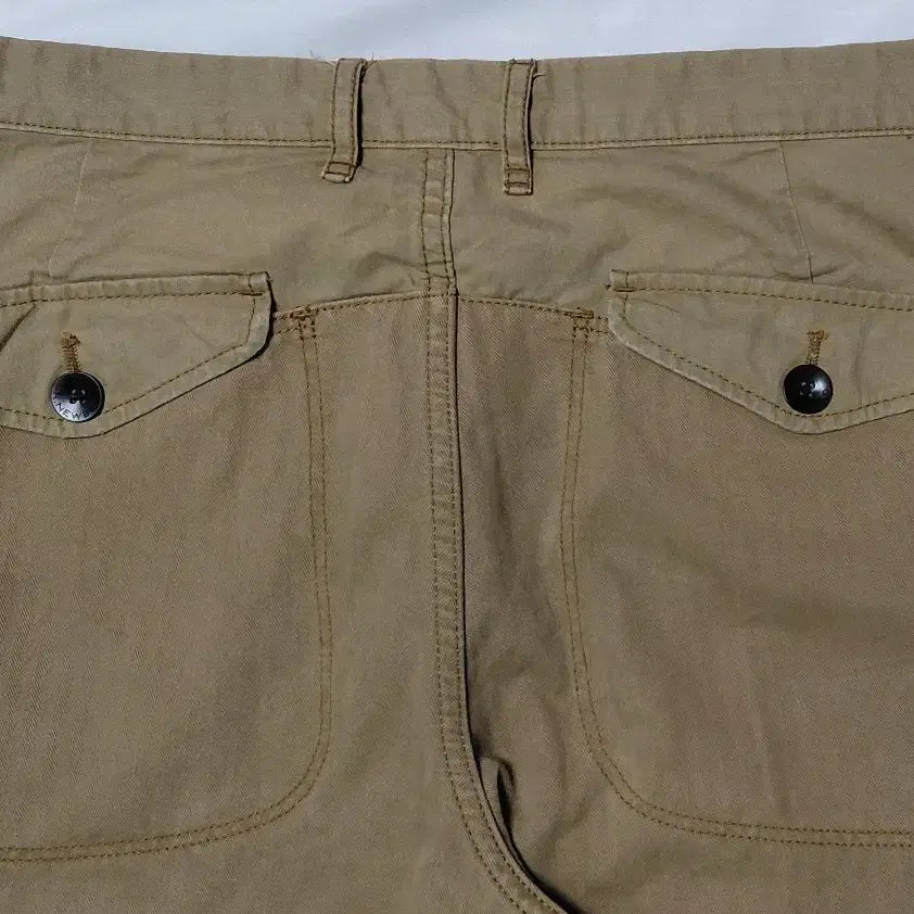 [BUNJANG] R.NEWBOLD Herringbone Work Pants / [L] R.NEWBOLD 알뉴볼드 파라핀 가공 헤링본 워크 팬츠 (카멜)