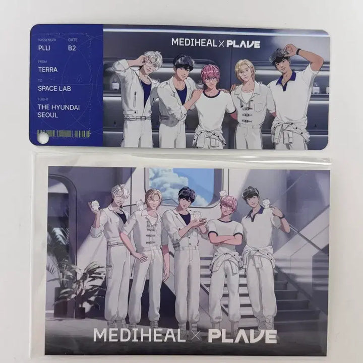 [BUNJANG] Plaeves Mediheal Postcard + Ticket / 플레이브 메디힐 엽서+티켓