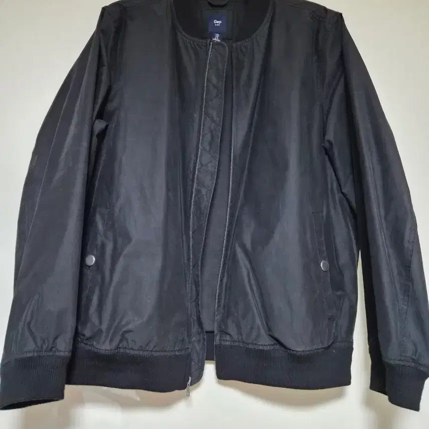 [BUNJANG] Gap Black Bomber Jacket XL / 갭 블랙 봄버 자켓 XL