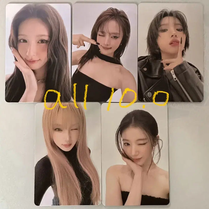 [BUNJANG] (G)I-DLE Taiwan Concert Syncopation Photocard Yuqi Minnie Miyeon / 아이들 대만 콘서트 입장 특전 포카 Syncopation 슈화 우기 미연