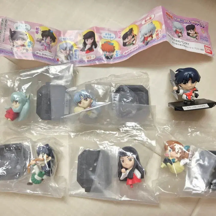 [BUNJANG] Inuyasha Chima Kore Figure Bundle Set / 고전) 이누야샤 치마코레 피규어 일괄