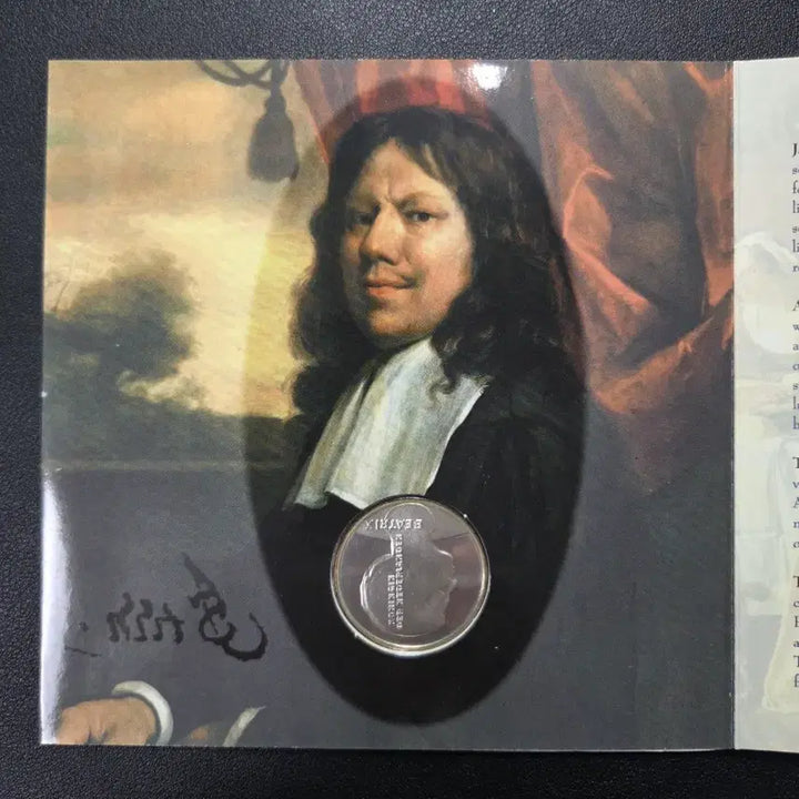 [BUNJANG] Netherlands 1996 Jan Steen 10 Guilder Proof Silver Coin / 네덜란드 1996년 풍속화가 얀스테인 10굴덴 프루프은화 희귀은화수집용