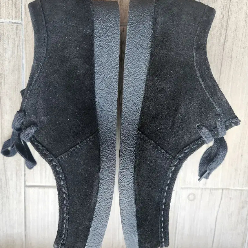 [BUNJANG] GU Real Leather Moccasin (Black) / GU 리얼레더 모카신 블랙 (270)