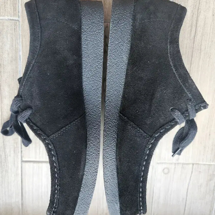 [BUNJANG] GU Real Leather Moccasin (Black) / GU 리얼레더 모카신 블랙 (270)