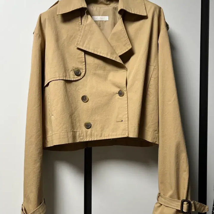 [BUNJANG] Korean Beige Double Jacket / 예쁜 더블 자켓