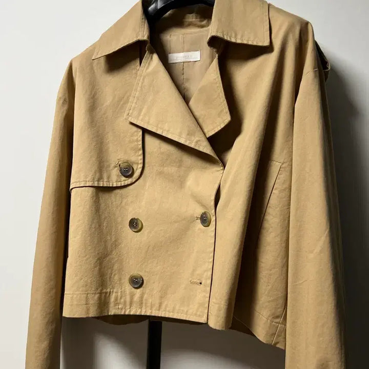 [BUNJANG] Korean Beige Double Jacket / 예쁜 더블 자켓