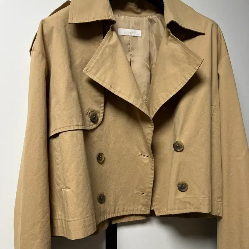 [BUNJANG] Korean Beige Double Jacket / 예쁜 더블 자켓