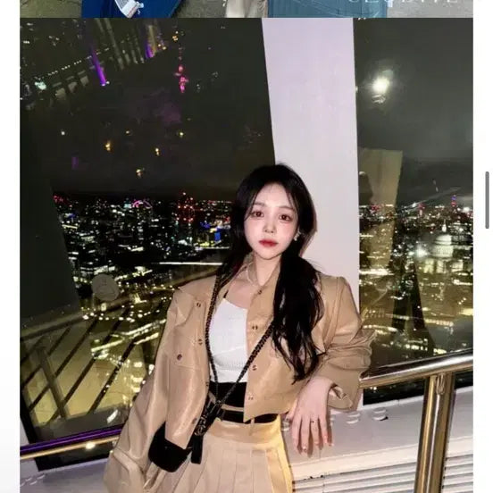 [BUNJANG] Clodite Two-Piece Set Skirt Jacket / 클로디테 투피스 셋업 스커트 자켓