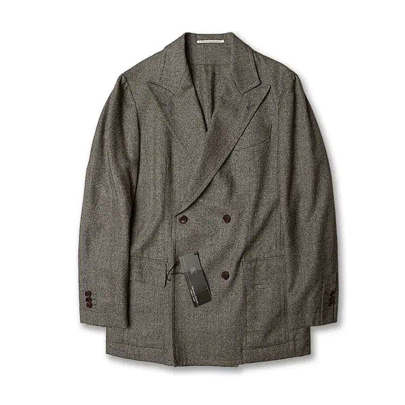 [BUNJANG] Takizawa Shigeru Wool Double Jacket / 타키자와 시게루 [Takizawa Shigeru] 재팬 울 더블 자켓