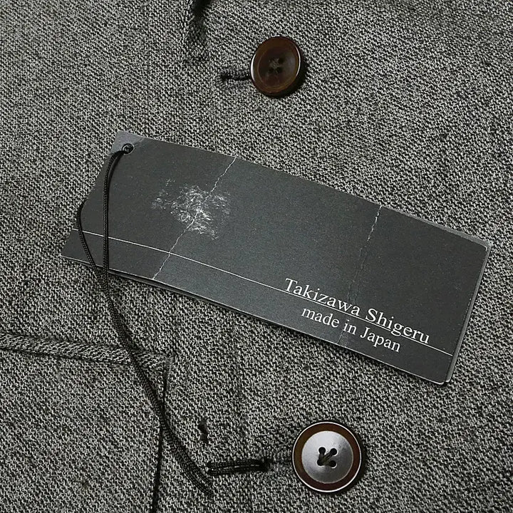 [BUNJANG] Takizawa Shigeru Wool Double Jacket / 타키자와 시게루 [Takizawa Shigeru] 재팬 울 더블 자켓