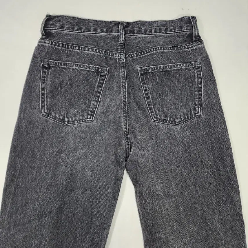 [BUNJANG] COS High-Rise Black Denim Pants / (29)코스 하이라이즈 흑청 데님 팬츠