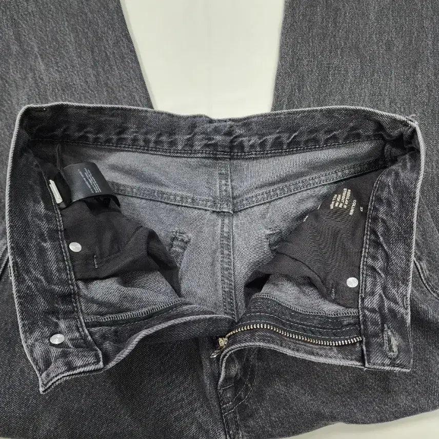 [BUNJANG] COS High-Rise Black Denim Pants / (29)코스 하이라이즈 흑청 데님 팬츠