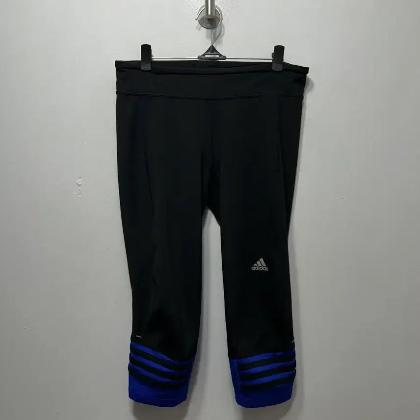 [BUNJANG] Adidas Black 7/10 Leggings M / 아디다스 검정색 7부 레깅스 M