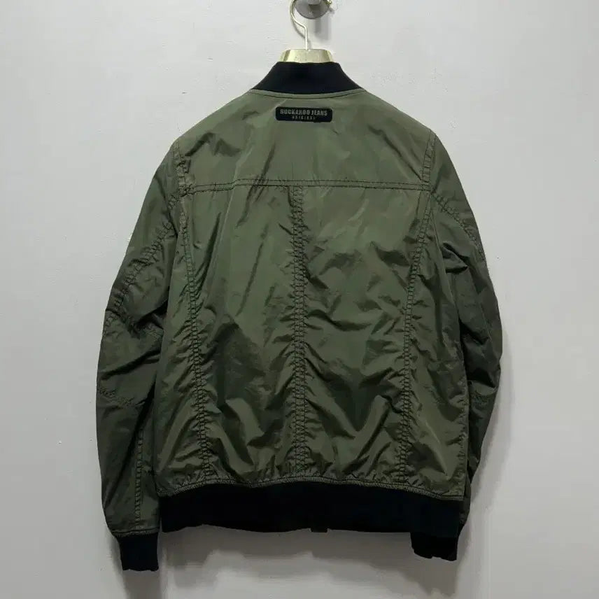 [BUNJANG] BUCKAROO Khaki Bomber Jacket S / BUCKAROO 카키색 봄버 자켓 점퍼 S