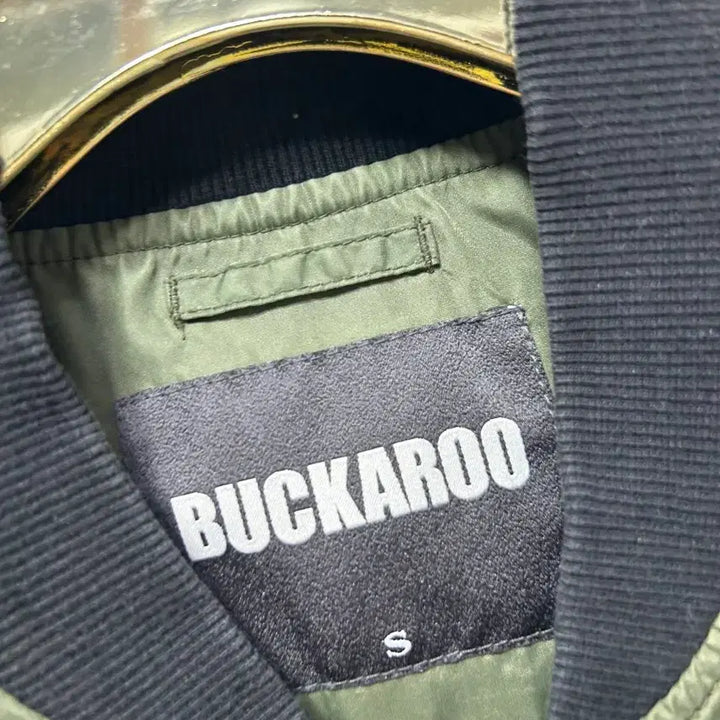 [BUNJANG] BUCKAROO Khaki Bomber Jacket S / BUCKAROO 카키색 봄버 자켓 점퍼 S