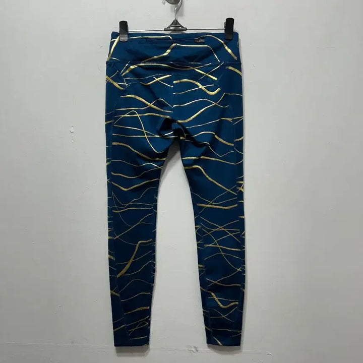[BUNJANG] Nike Navy Gold Line Leggings S / 나이키 네이비 골드 라인 레깅스 S