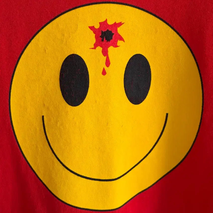 [BUNJANG] Smiley 00s Oversized T-Shirt / 00s Smiley head shot
