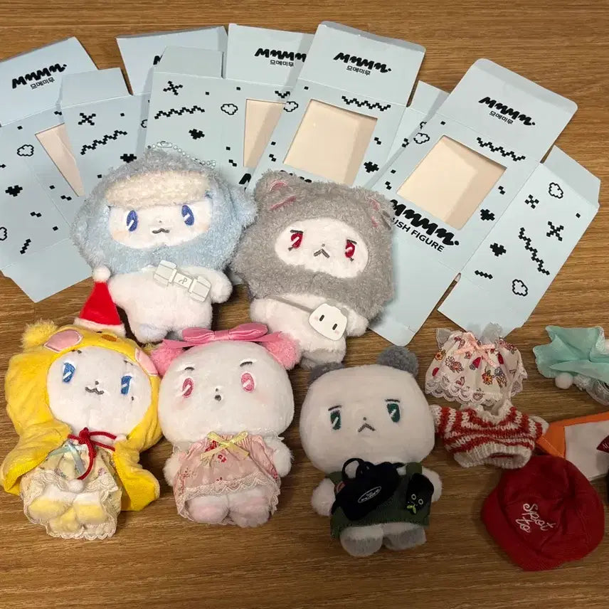 [SOLD OUT] [일괄]플레이브 므메미무 인형+모자+랜덤 악세사리 포함