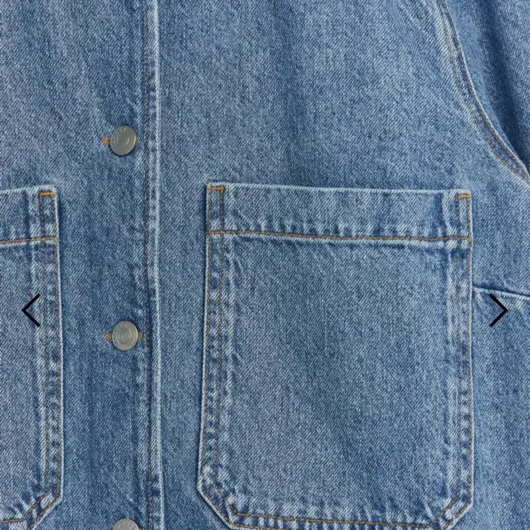[BUNJANG] Arket Denim Shirt Jacket (Small) / 아르켓 데님 셔츠 자켓 스몰사이즈