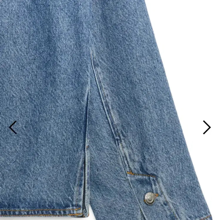 [BUNJANG] Arket Denim Shirt Jacket (Small) / 아르켓 데님 셔츠 자켓 스몰사이즈