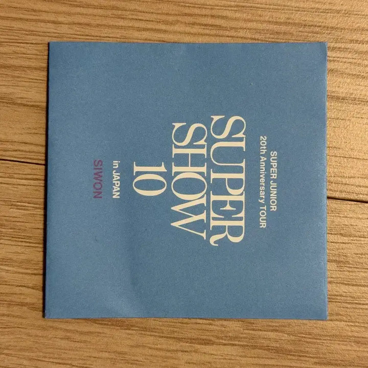 [BUNJANG] Super Junior Siwon SS10 Japan Random Toy Photo Card / SS10 japan 랜덤토이 시원 증사