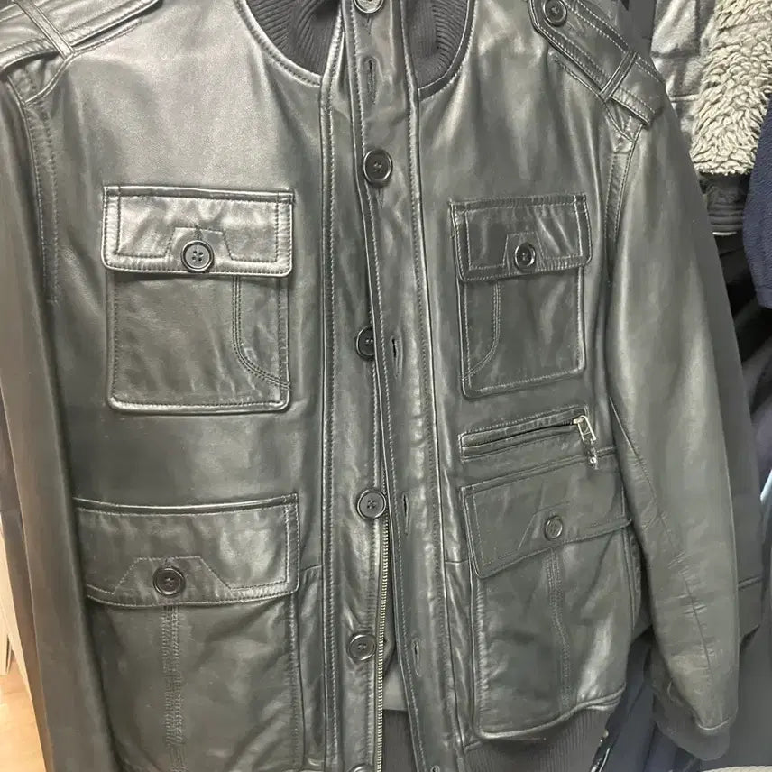 [BUNJANG] Bottega Veneta Leather Jacket / 보테가베네타 가죽자켓