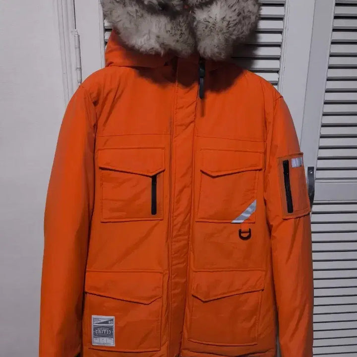 [BUNJANG] Large Critic Reflective Duck Down Padding Jumper / 라지 크리틱 리플렉티브 덕다운 패딩점퍼