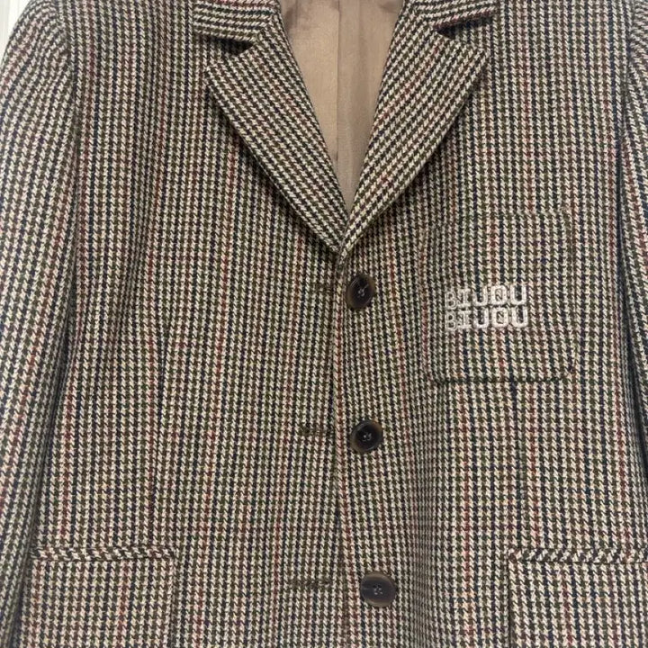[BUNJANG] Kenneth Lady Checkered Cropped Jacket / 케네스레이디 체크 자켓
