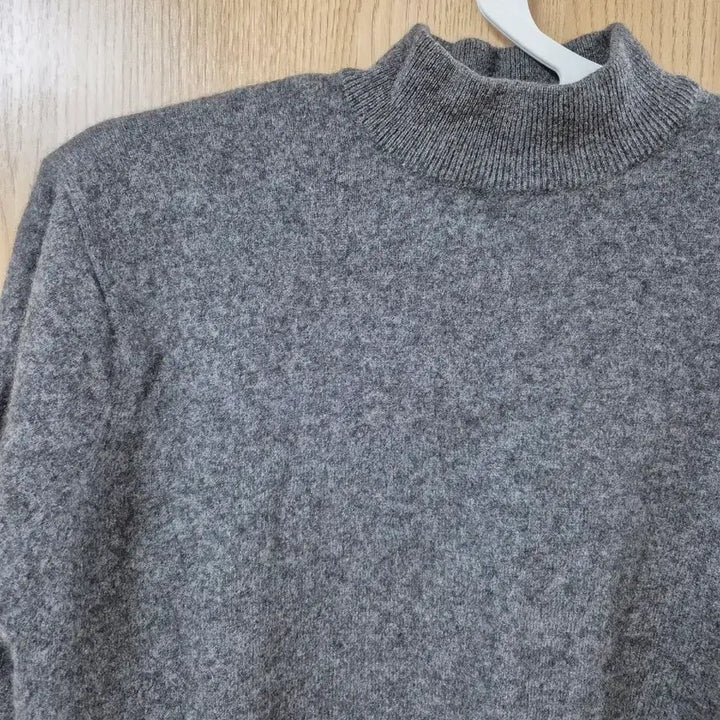 [BUNJANG] Cashmere Turtleneck Sweater - Gray / 회색 목폴라 캐시미어 니트 스웨터 M사이즈