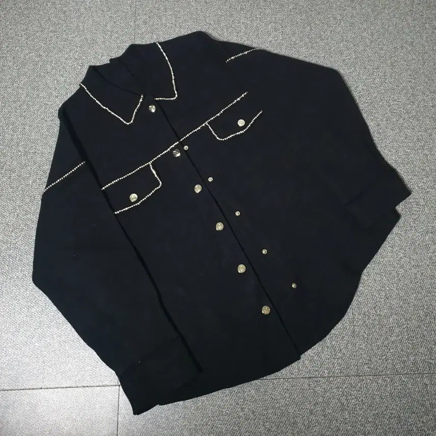 [BUNJANG] WHC Cubic Heavy Knit Jacket / WHC 큐빅 헤비 니트자켓 판매합니다
