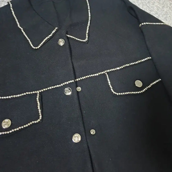 [BUNJANG] WHC Cubic Heavy Knit Jacket / WHC 큐빅 헤비 니트자켓 판매합니다
