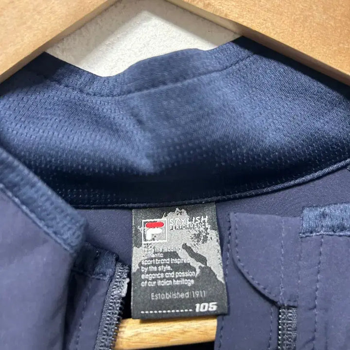 [BUNJANG] Fila Navy Blouson Jacket 105 Size / 휠라 네이비 블루종 자켓 집업 105사이즈