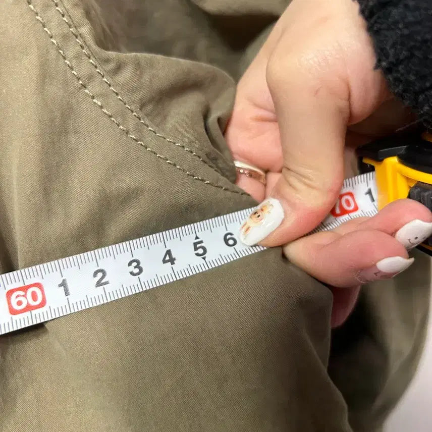 [BUNJANG] WHO.AU Khaki Hooded Field Jacket / WHO.AU 후아유 후드 야상 점퍼 카키 XL