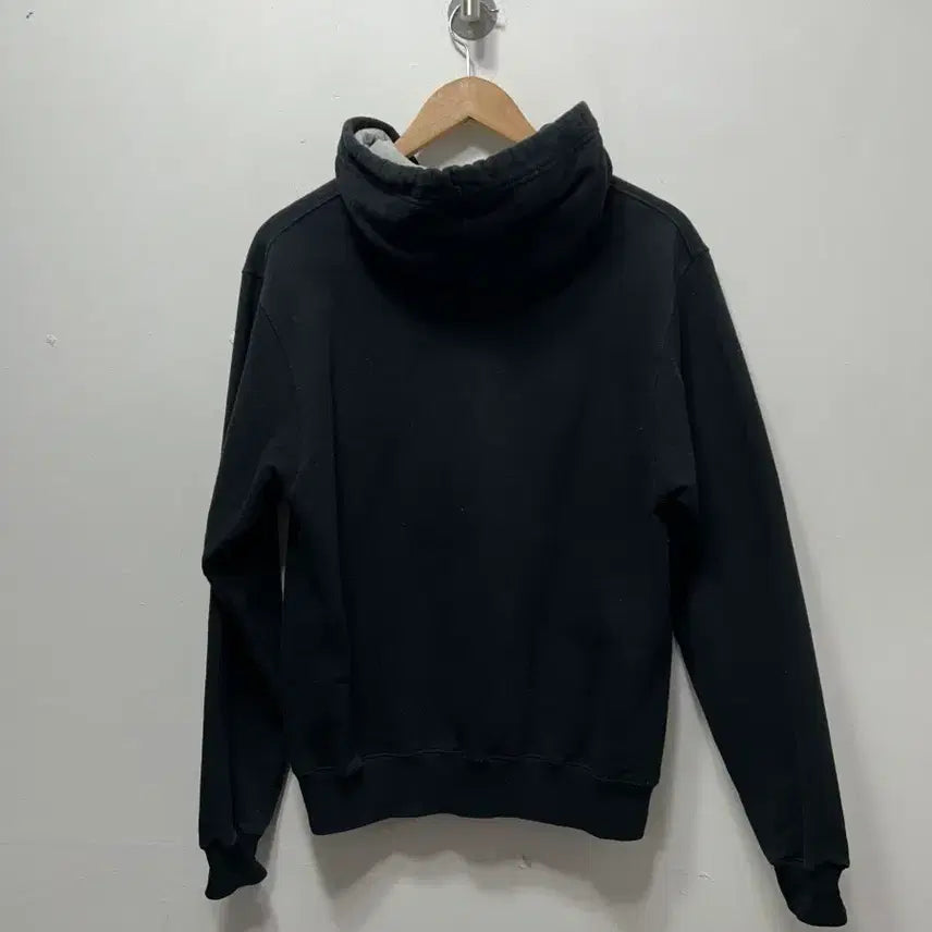 [BUNJANG] Champion Black Hoodie Zip-up (S) / 챔피온 블랙 후드집업 S