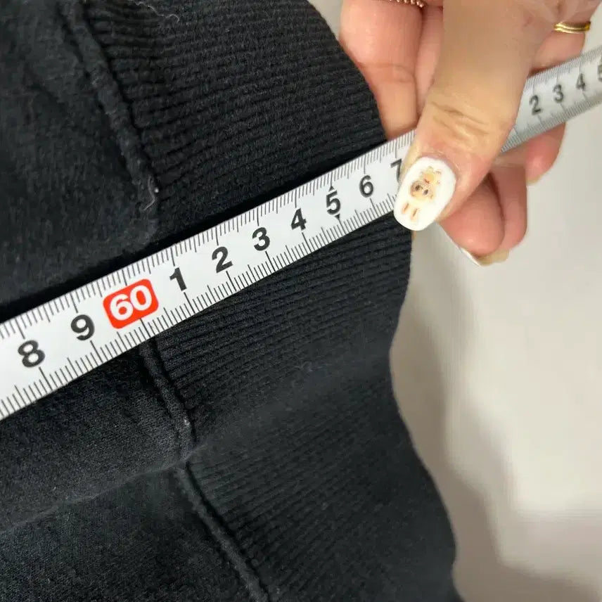 [BUNJANG] Champion Black Hoodie Zip-up (S) / 챔피온 블랙 후드집업 S