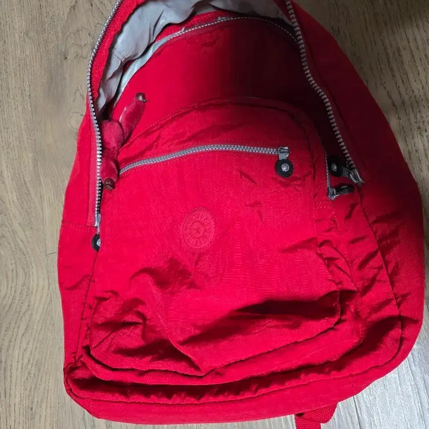 [BUNJANG] Kipling Red Backpack / 키플링 빨간색 백팩 가방