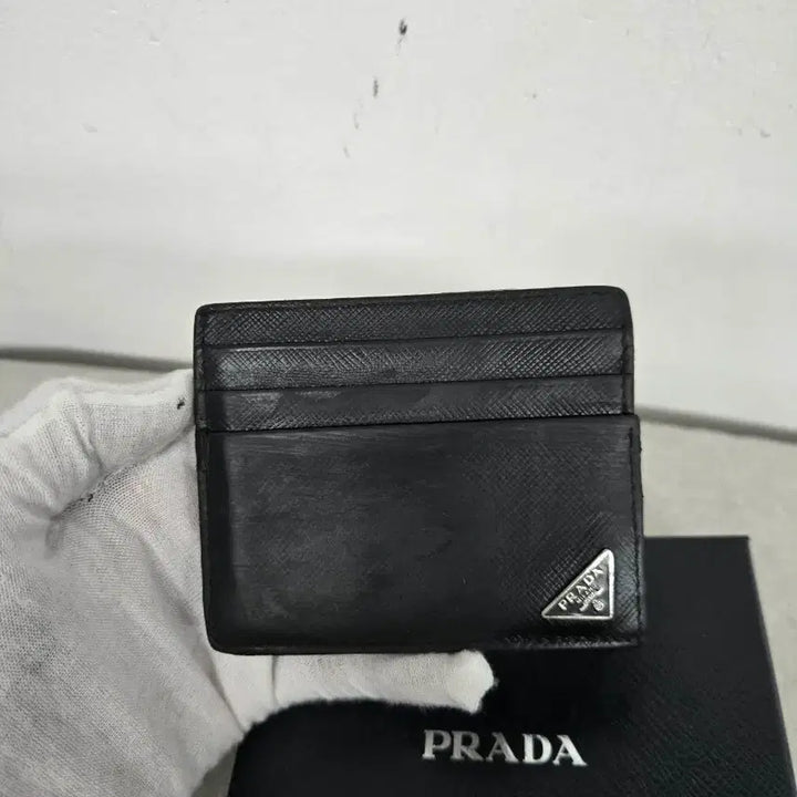 [BUNJANG] Prada Saffiano Card Holder / [보증서 정품]프라다 사피아노 카드지갑