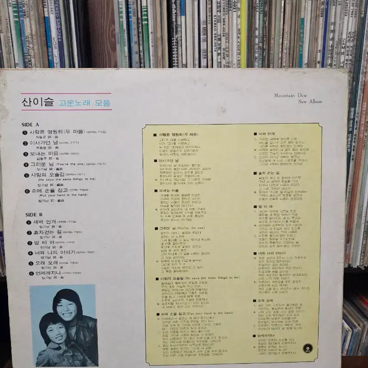 [BUNJANG] San E-seul First Press LP / [LP]산이슬 초반