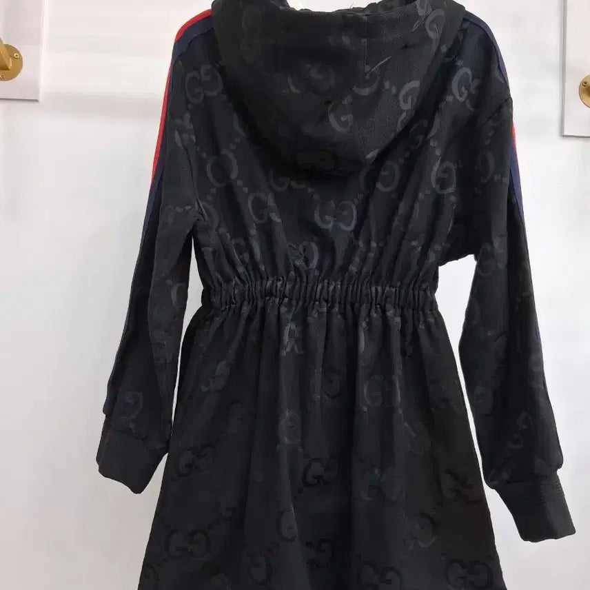 [BUNJANG] Unbranded Black Long Hooded Jacket / 여성 후드 롱 자켓 블랙44~55안